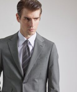 TRAJE ESTRUCTURA GRIS MEDIO